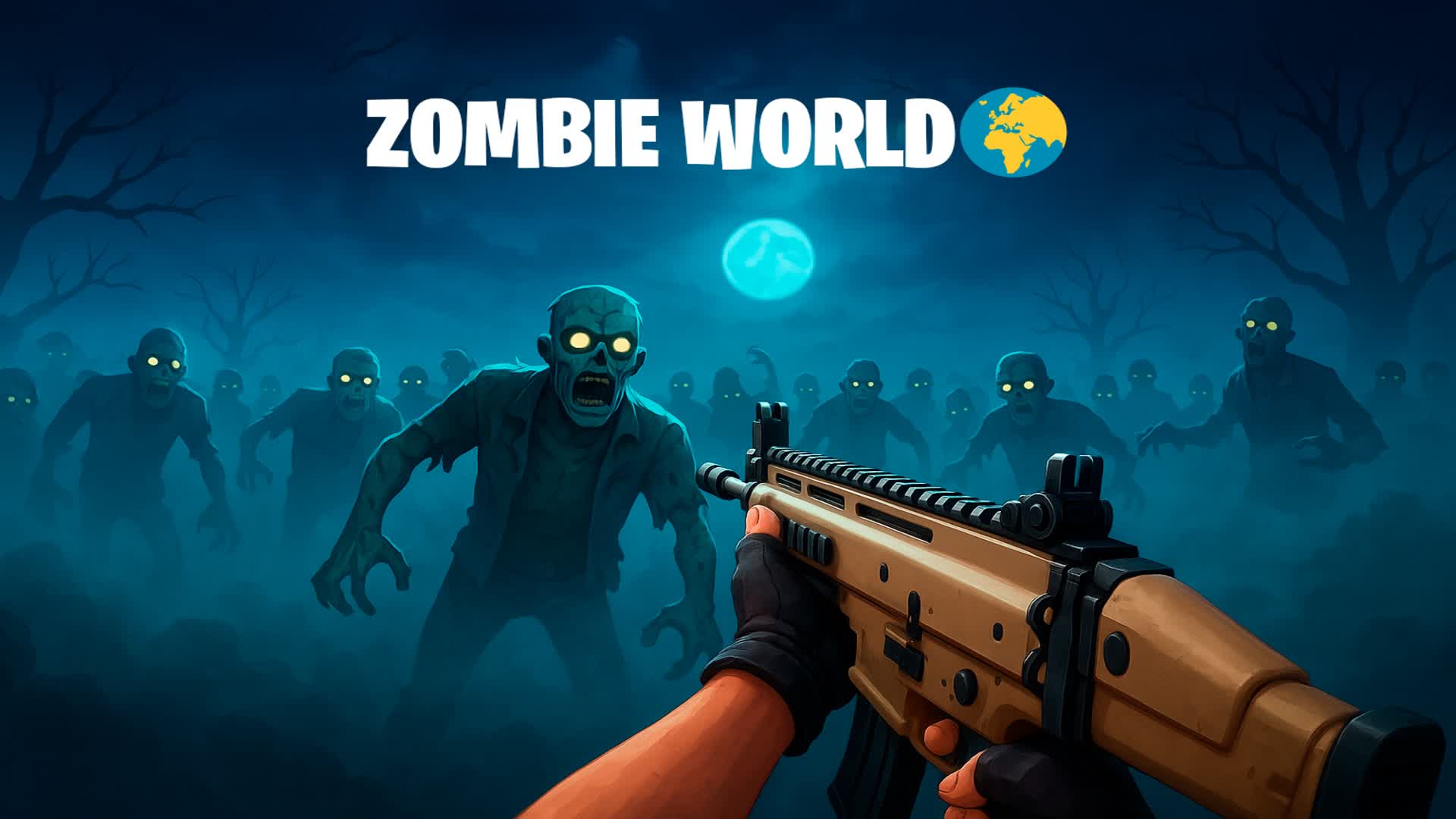ZOMBIE FARMING🧟‍♀️OPEN WORLD🌍 — Fortnite Creative map