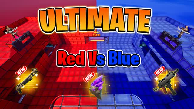 Red vs Blue ULTIMATE — Fortnite Creative map