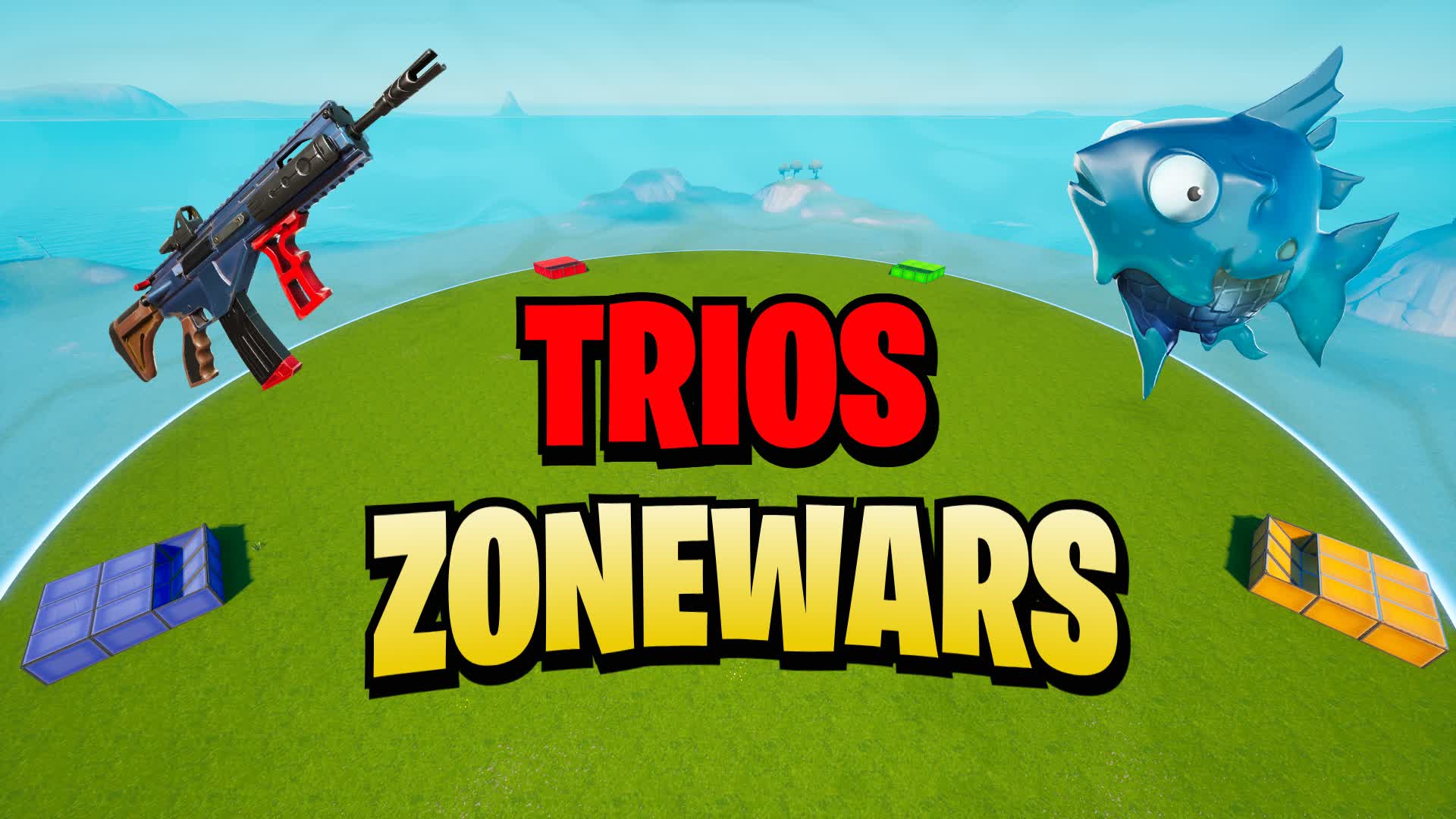 Realistic Zone Wars 🔥TRIO🔥 — Fortnite Creative map