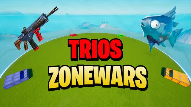 Realistic Zone Wars 🔥TRIO🔥 — Fortnite Creative map cover art