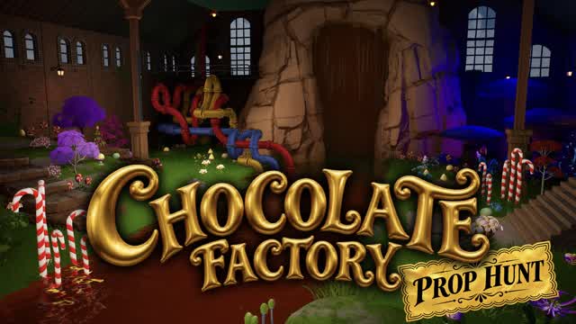 CHOCOLATE FACTORY PROP HUNT — Fortnite Creative map cover art