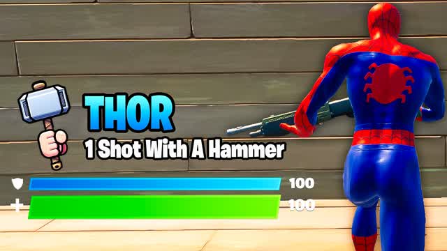 BOX FIGHT WITH SUPERPOWERS! — Fortnite Creative map cover art