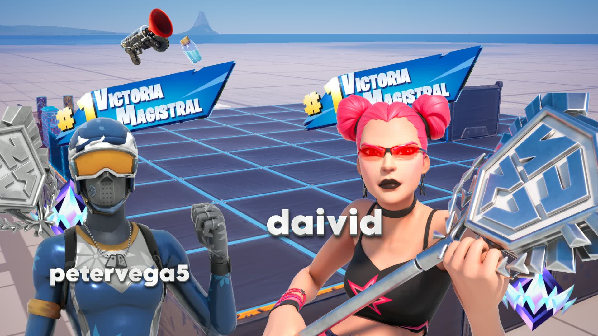 hard 1v1 — Fortnite Creative map
