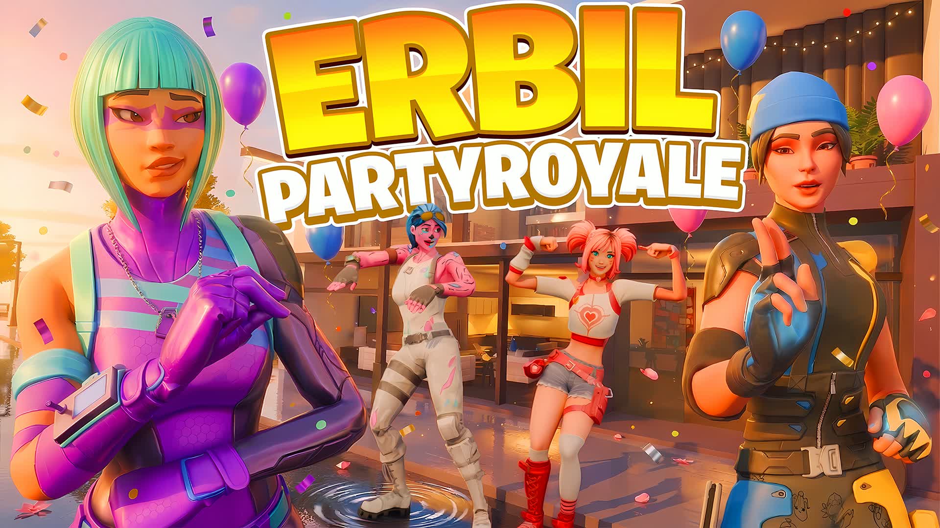 ERBIL PARTY ROYALE 2.0 — Fortnite Creative map