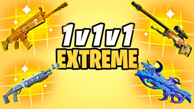 1v1v1 EXTREME PVP 1v1 Free for All — Fortnite Creative map