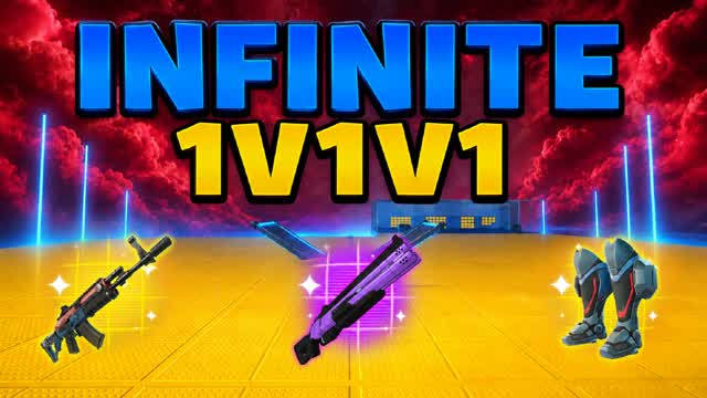 INFINITE 1V1 - ALL GUNS FFA — Fortnite Creative map