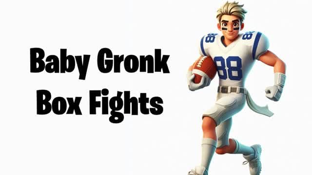 Baby Gronk Box Fights — Fortnite Creative map cover art