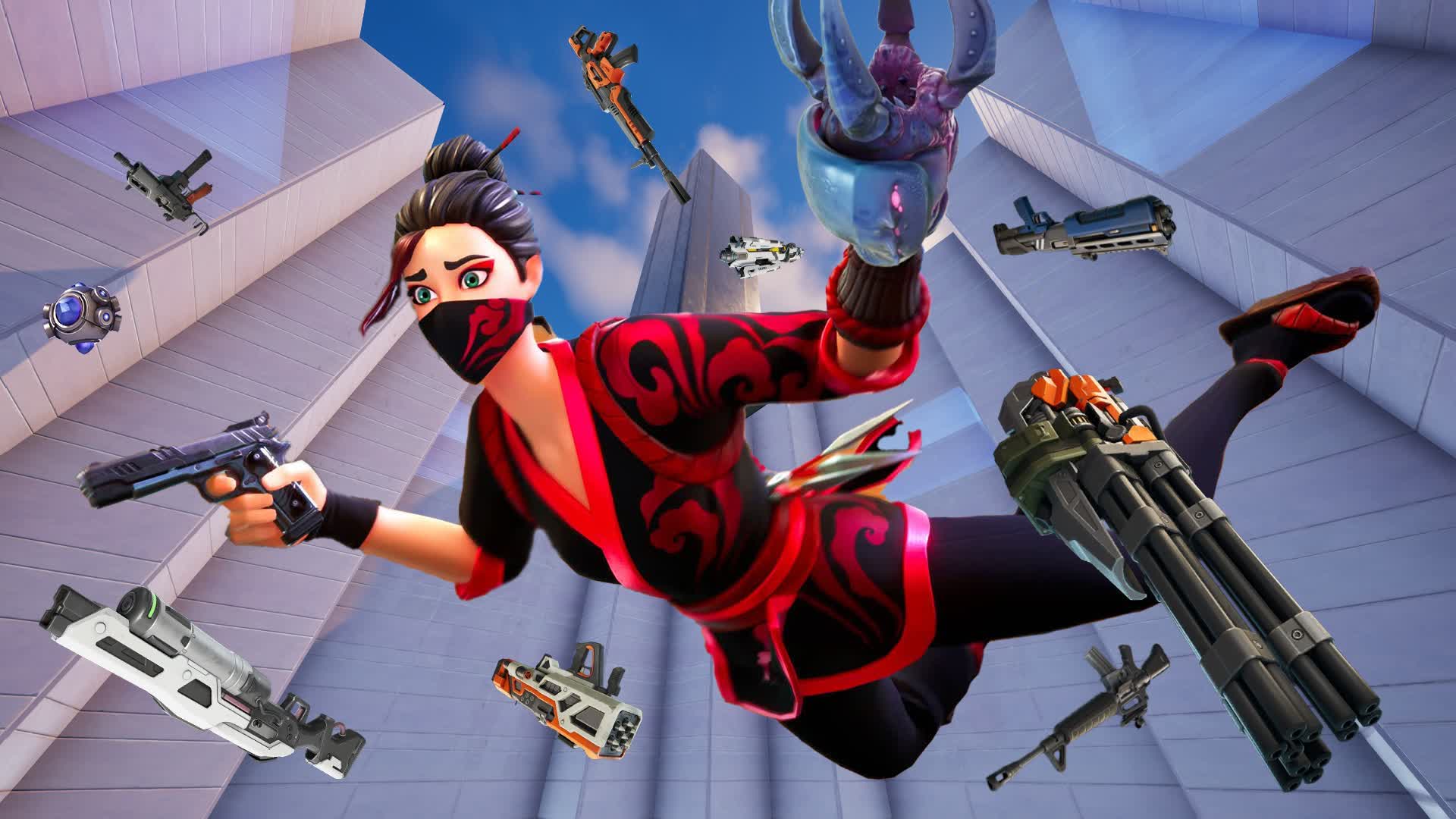 1A 1A 1A Free For All Updated! — Fortnite Creative map