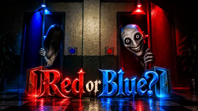 Red Or Blue?! 🔴🔵[HORROR] — Fortnite Creative map