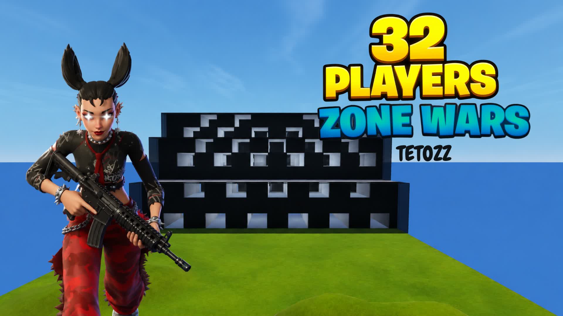 TETOZZ ZONE WARS 32 PLAYERS — Fortnite Creative map