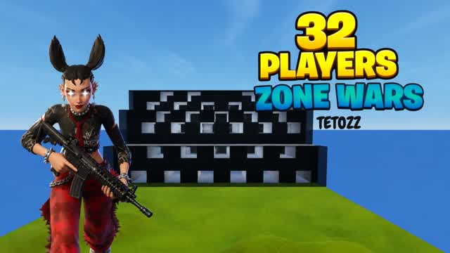TETOZZ ZONE WARS 32 PLAYERS — Fortnite Creative map