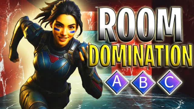Room Domination — Fortnite Creative map cover art