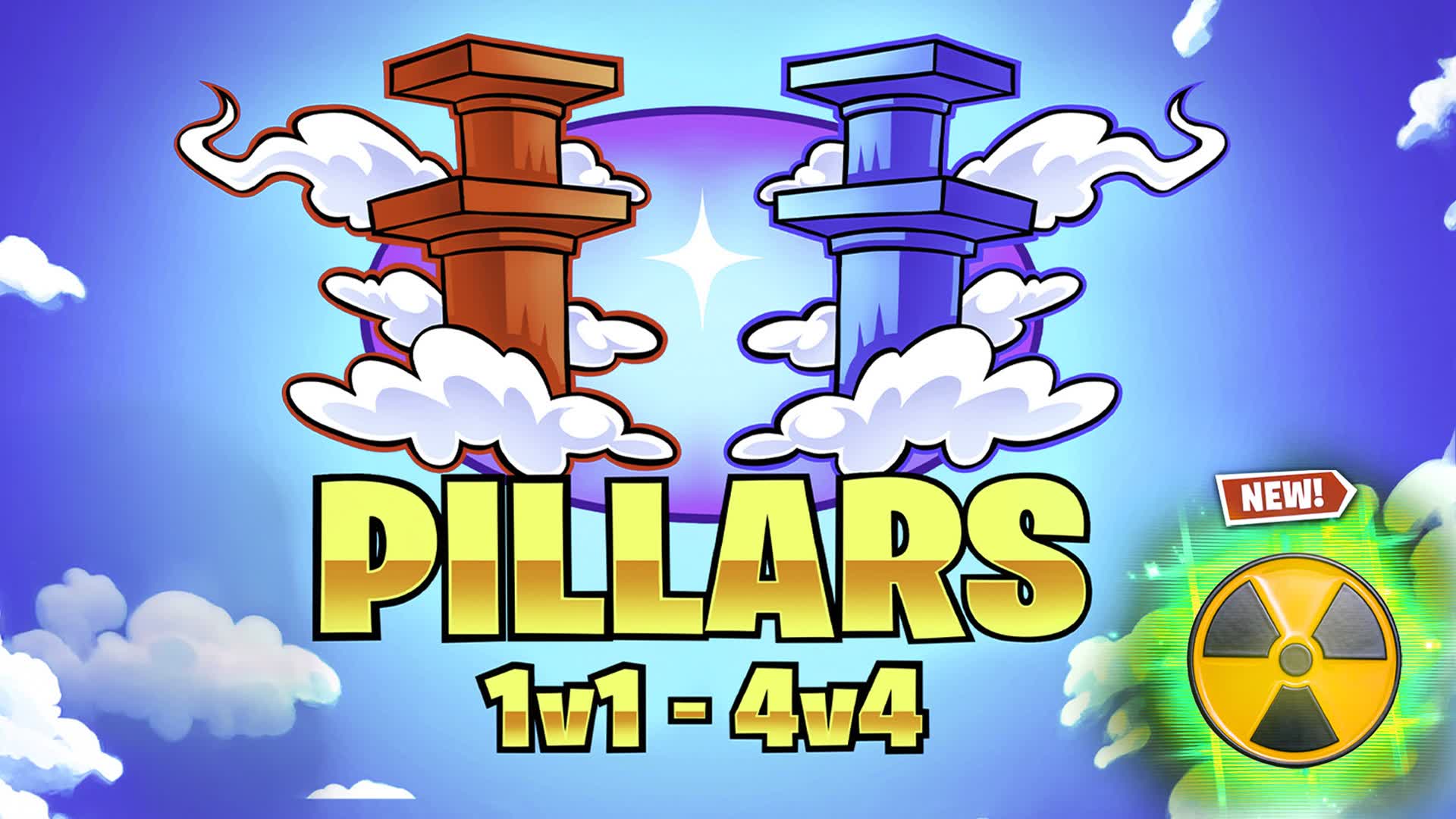 Pillars 1v1-4V4 — Fortnite Creative map
