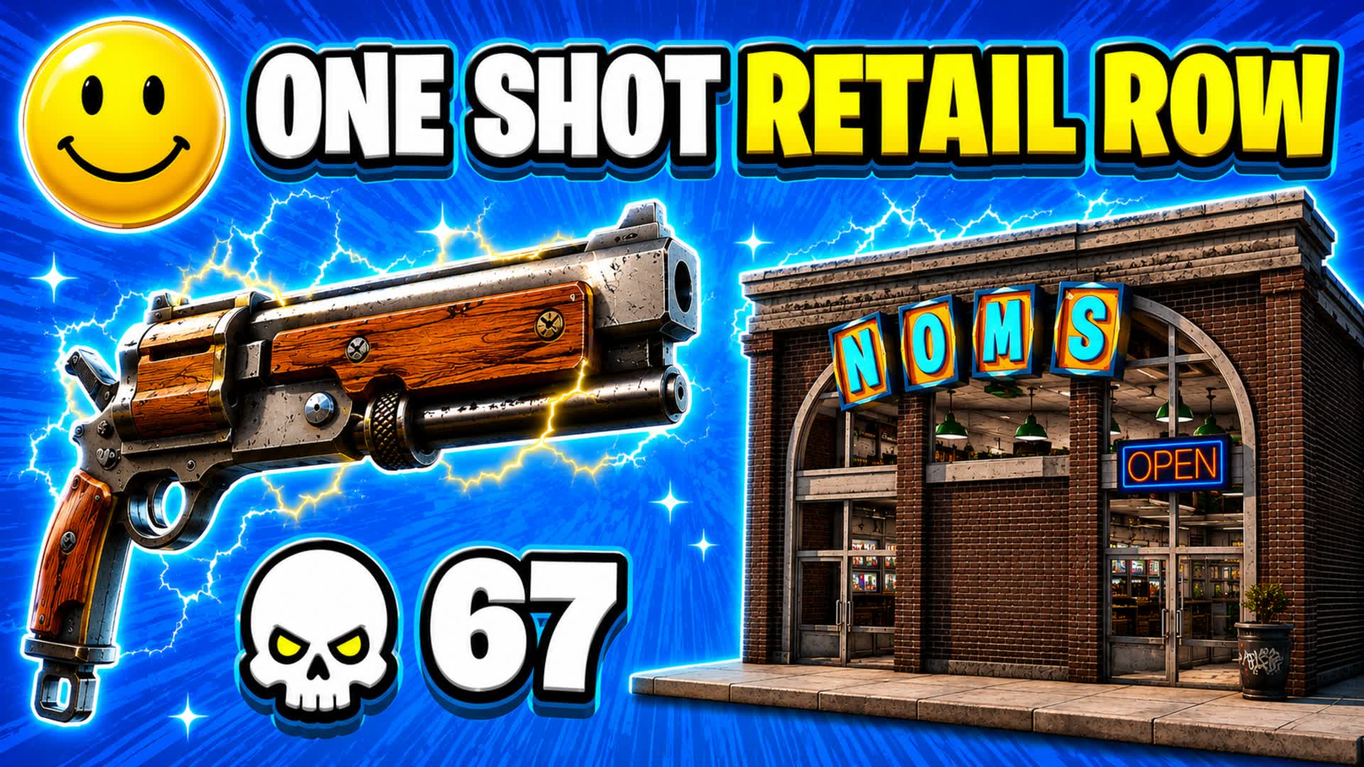 RETAIL ROW ONE SHOT GUN GAME — Fortnite Creative map