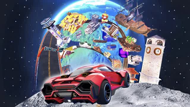 ONLY UP - ROCKET RACING — Fortnite Creative map