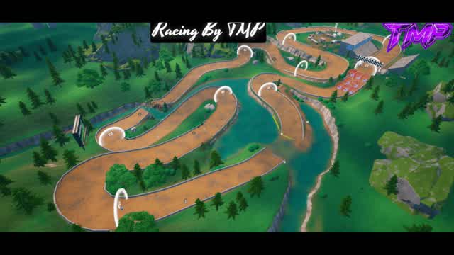Racing — Fortnite Creative map cover art