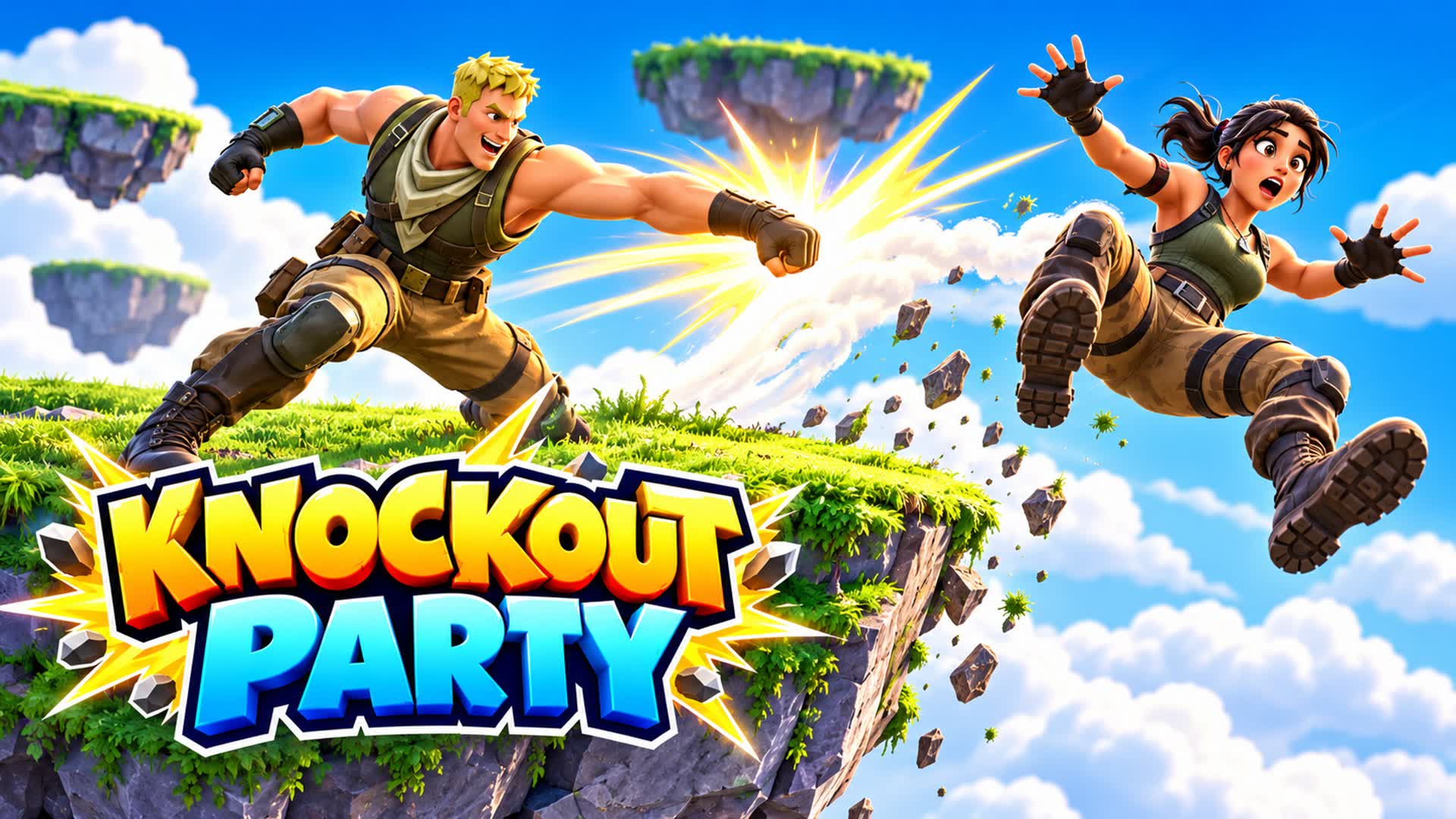 KNOCKOUT PARTY — Fortnite Creative map