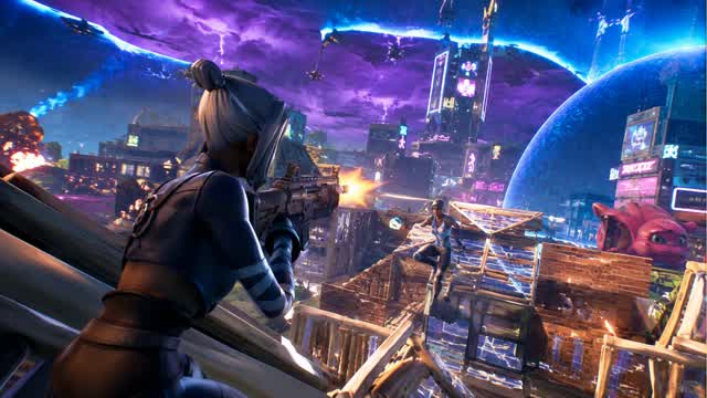 ZONE WARS : CITY ROTATION — Fortnite Creative map
