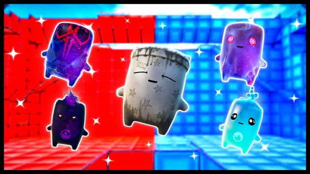RED VS BLUE CONSTANT FIRE 🔴🔵 — Fortnite Creative map cover art
