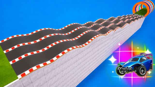 ULTRA MEGA CAR RAMP 2 — Fortnite Creative map cover art