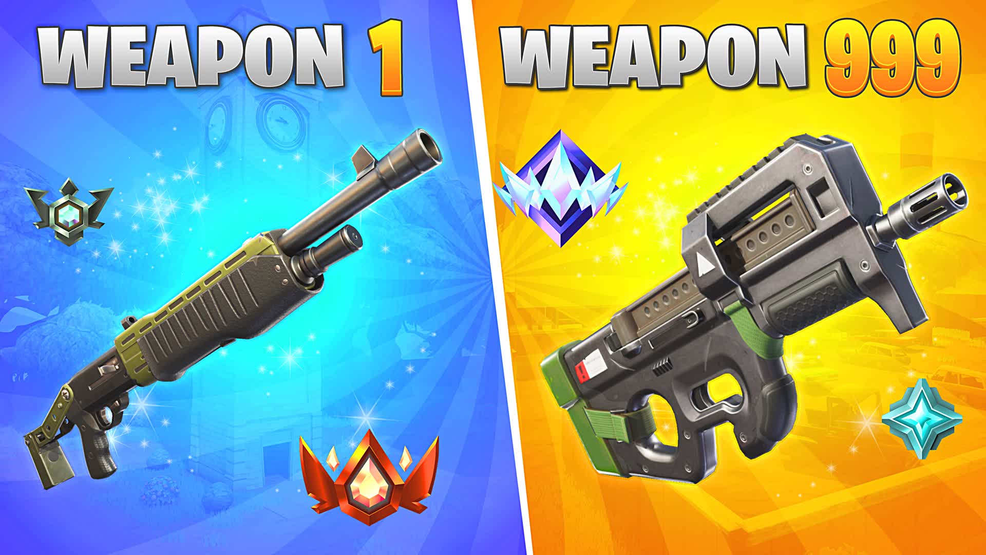 OG 🔄 GUN GAME — Fortnite Creative map