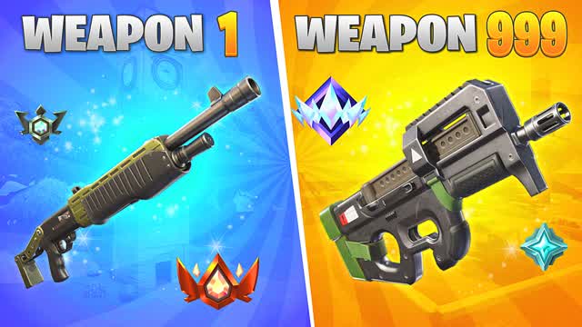 OG 🔄 GUN GAME — Fortnite Creative map