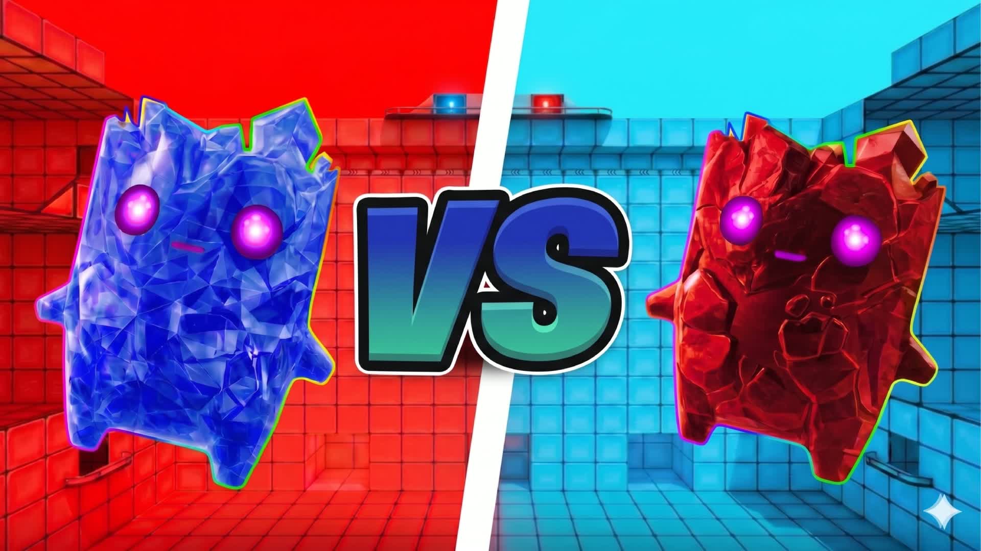RED VS BLUE 🔴🔵WOP — Fortnite Creative map