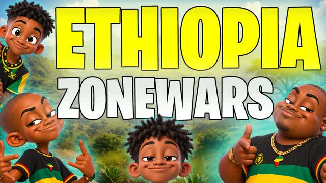 ETHIOPIA ZONE WARS☀️ — Fortnite Creative map