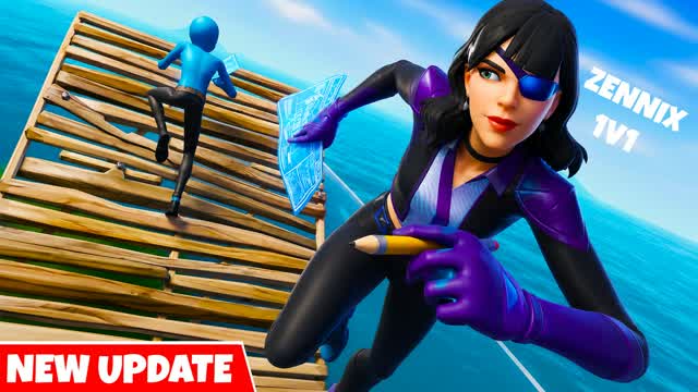ZENNIX 1V1 BUILD FIGHTS — Fortnite Creative map cover art