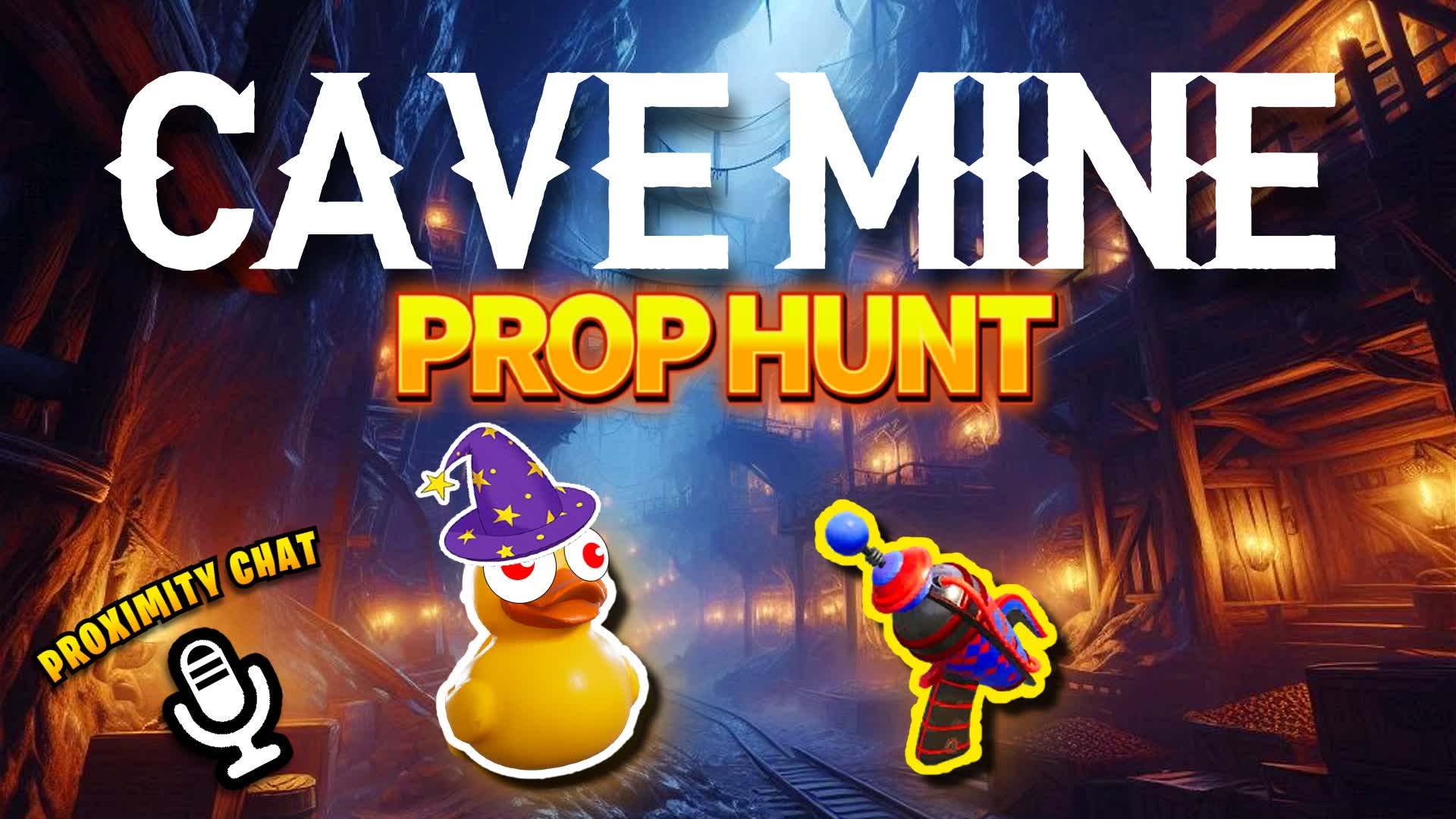 CAVE MINE PROP HUNT ⛏️ TDG — Fortnite Creative map