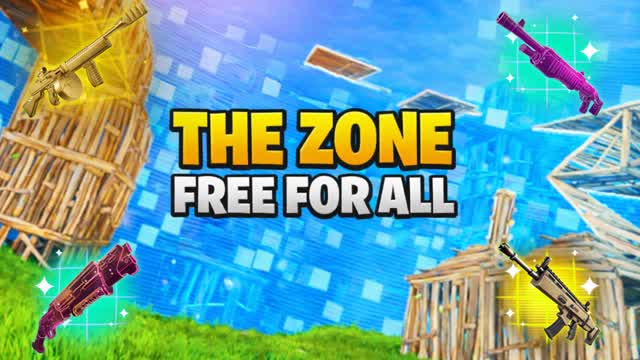 The Zone - Free For All — Fortnite Creative map cover art