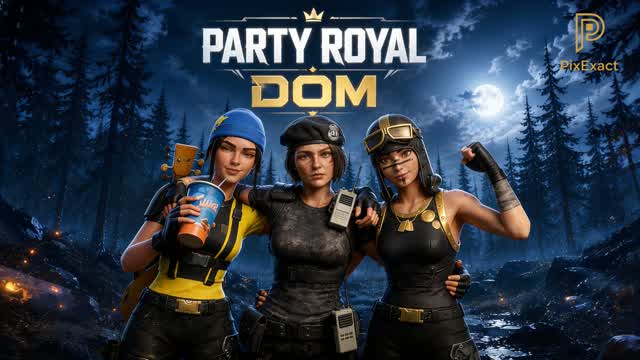 DOM PARTY ROYALE 2.1 — Fortnite Creative map cover art