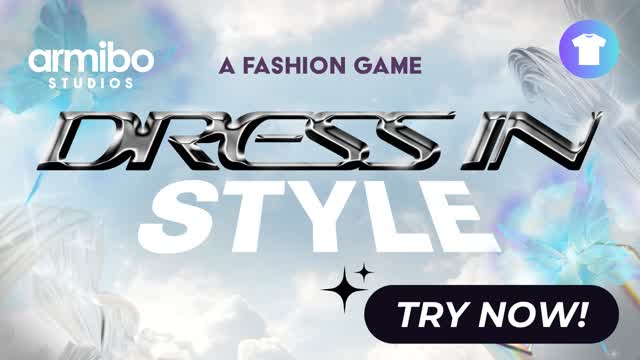 DRESS IN STYLE - Fashion Show Game — Fortnite Creative map cover art