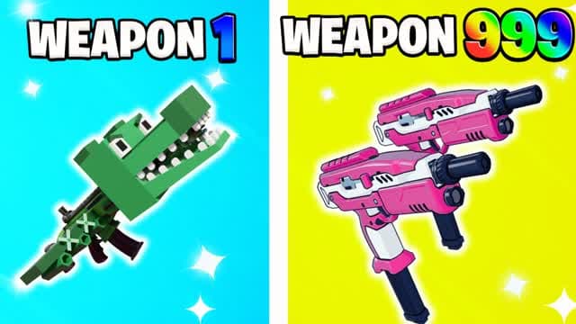 GUNGAME FASHION SHOW TYX — Fortnite Creative map cover art
