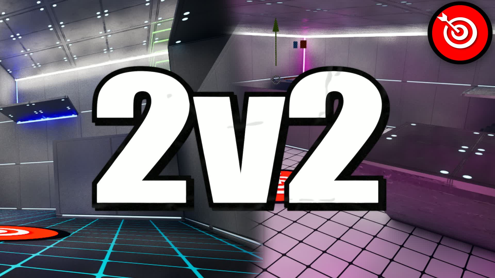 Contrôle de la pièce 2v2 — Fortnite Creative map