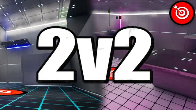 Contrôle de la pièce 2v2 — Fortnite Creative map cover art