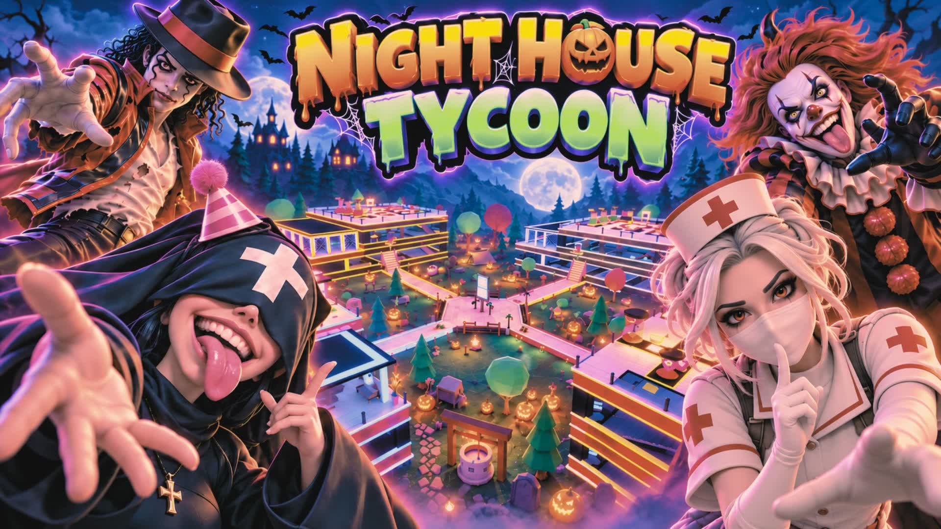 NIGHT HOUSE TYCOON — Fortnite Creative map