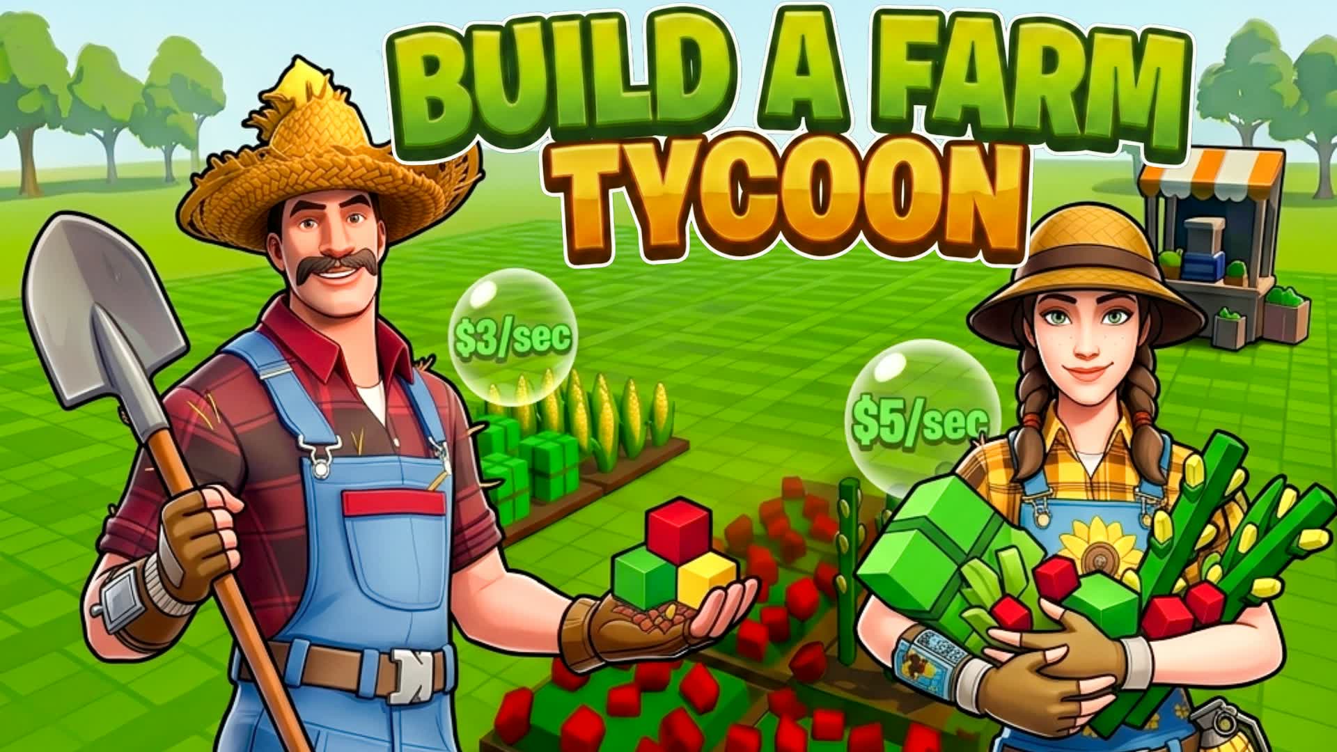BUILD A FARM TYCOON — Fortnite Creative map