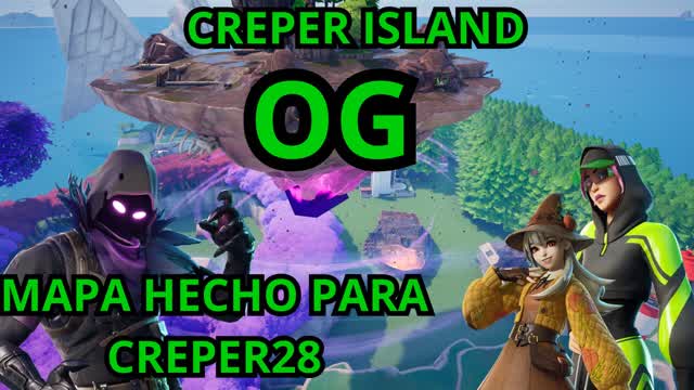 creper28 island OG — Fortnite Creative map cover art