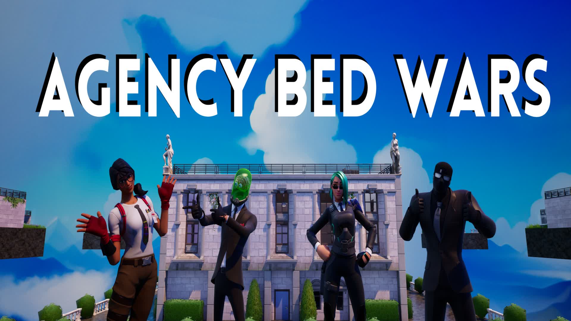 Agency Bed Wars — Fortnite Creative map