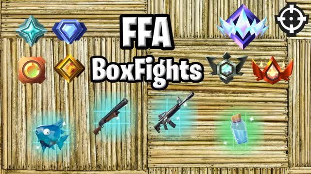 📦FFA BoxFights (1v1v1v1)📦 — Fortnite Creative map cover art