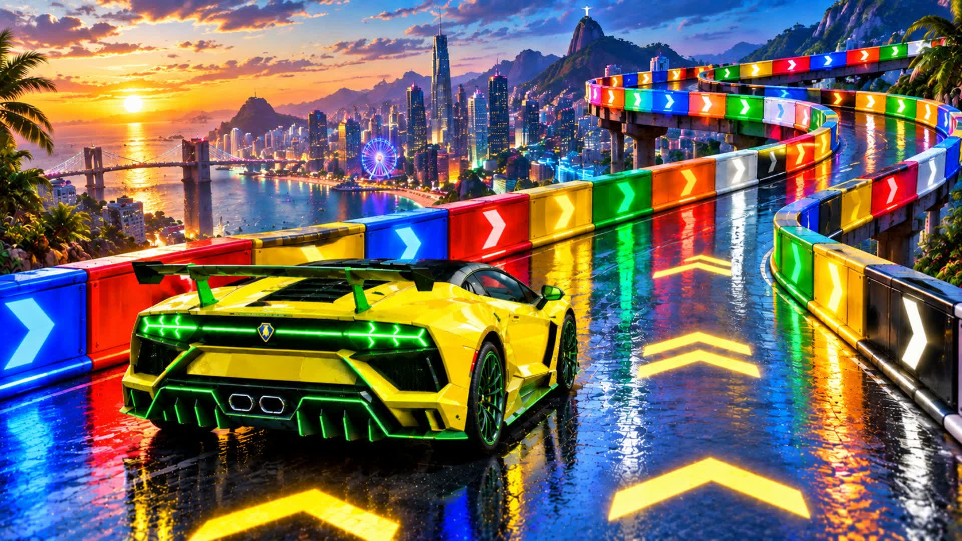 Champions' Ramp - CAR GAME — Fortnite Creative map