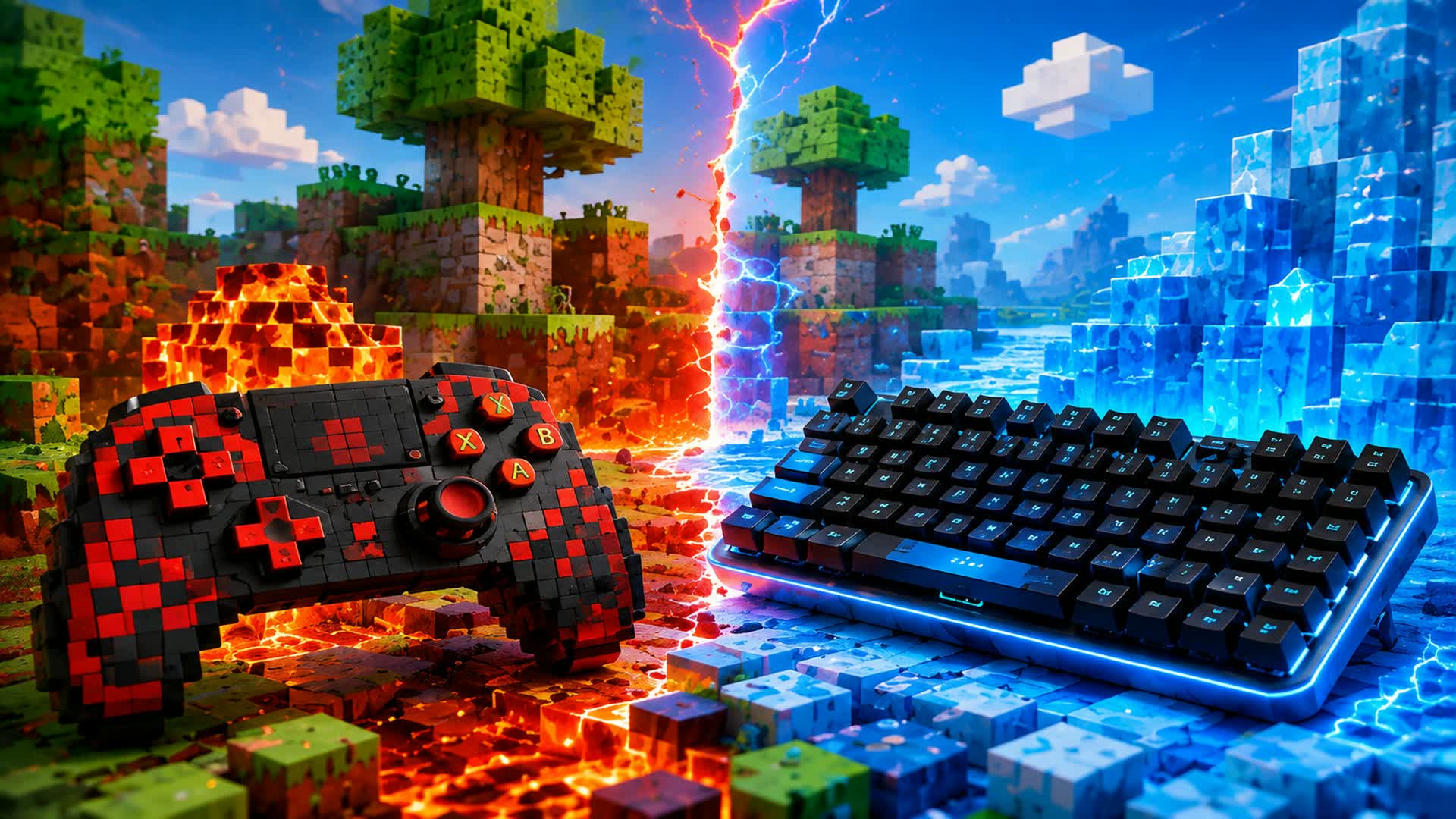 Red vs Blue Turbo Mania ๐ด๐ต โ Fortnite Creative map