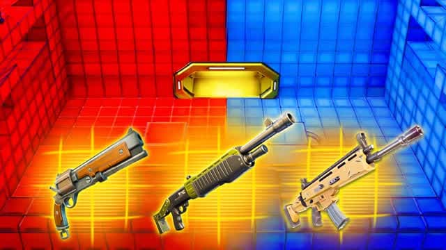 RVB RED VS BLUE UNC ROUGE FASHION SHOW — Fortnite Creative map