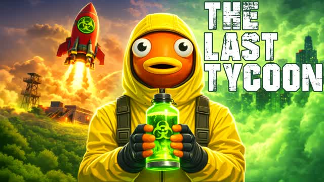 THE LAST TYCOON — Fortnite Creative map cover art