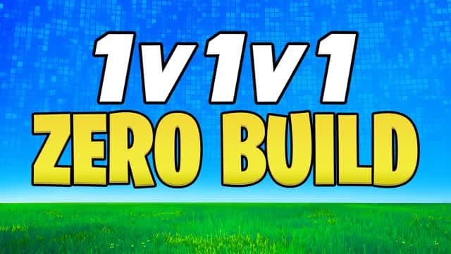 1v1v1 Zero Build — Fortnite Creative map cover art