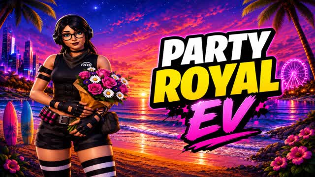 PARTY ROYAL EV — Fortnite Creative map cover art