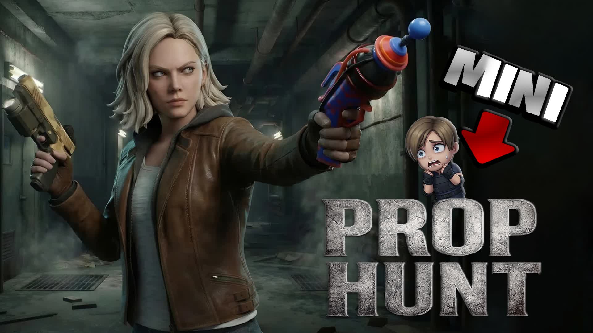 MINI RESIDENT EVIL [PROP HUNT] — Fortnite Creative map