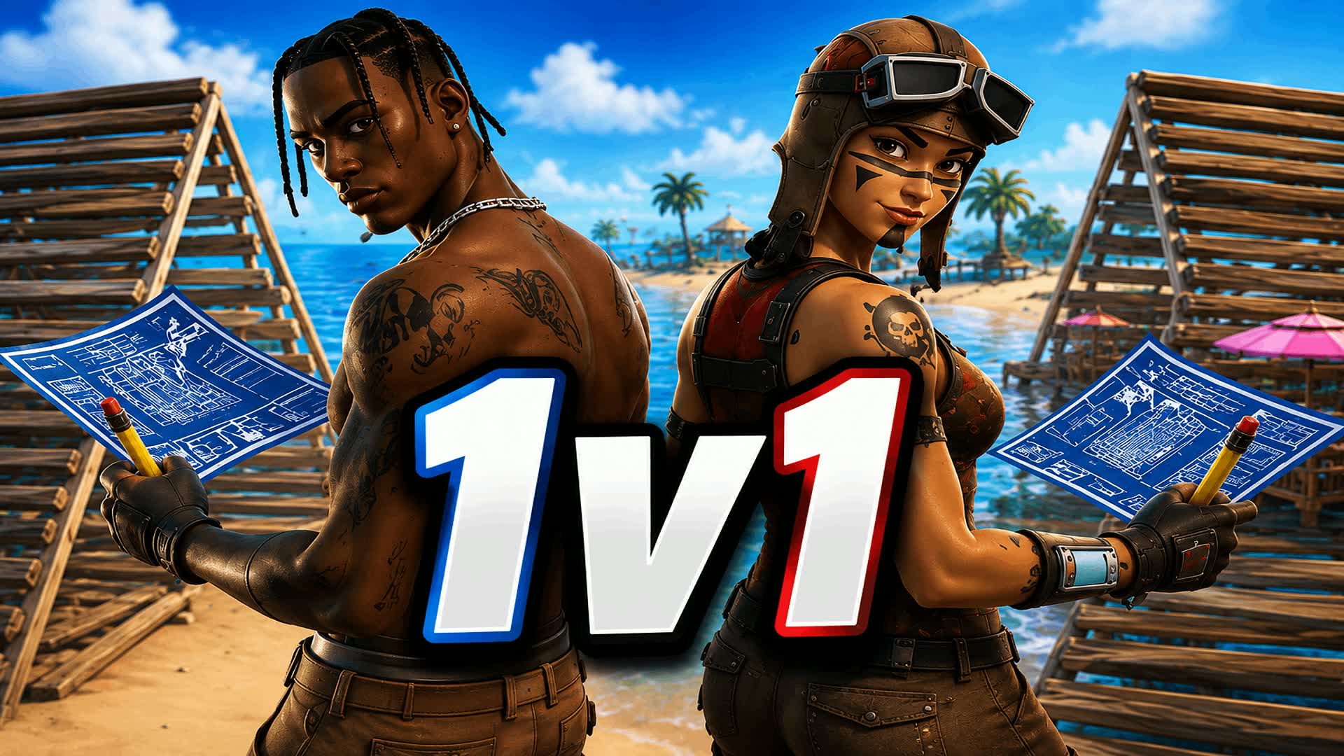 1v1 (4.1.3) — Fortnite Creative map