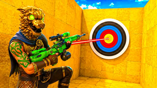 WONDERFUL TRICKSHOT PARKOUR 🎯 — Fortnite Creative map